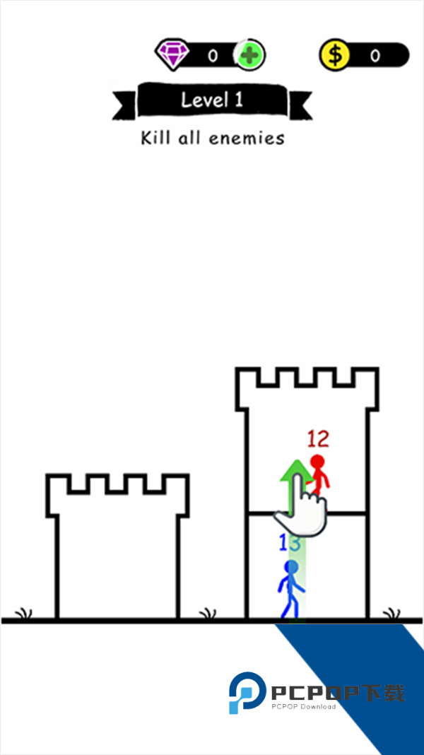 火柴人英雄塔防内购版 安卓版v1.0.104