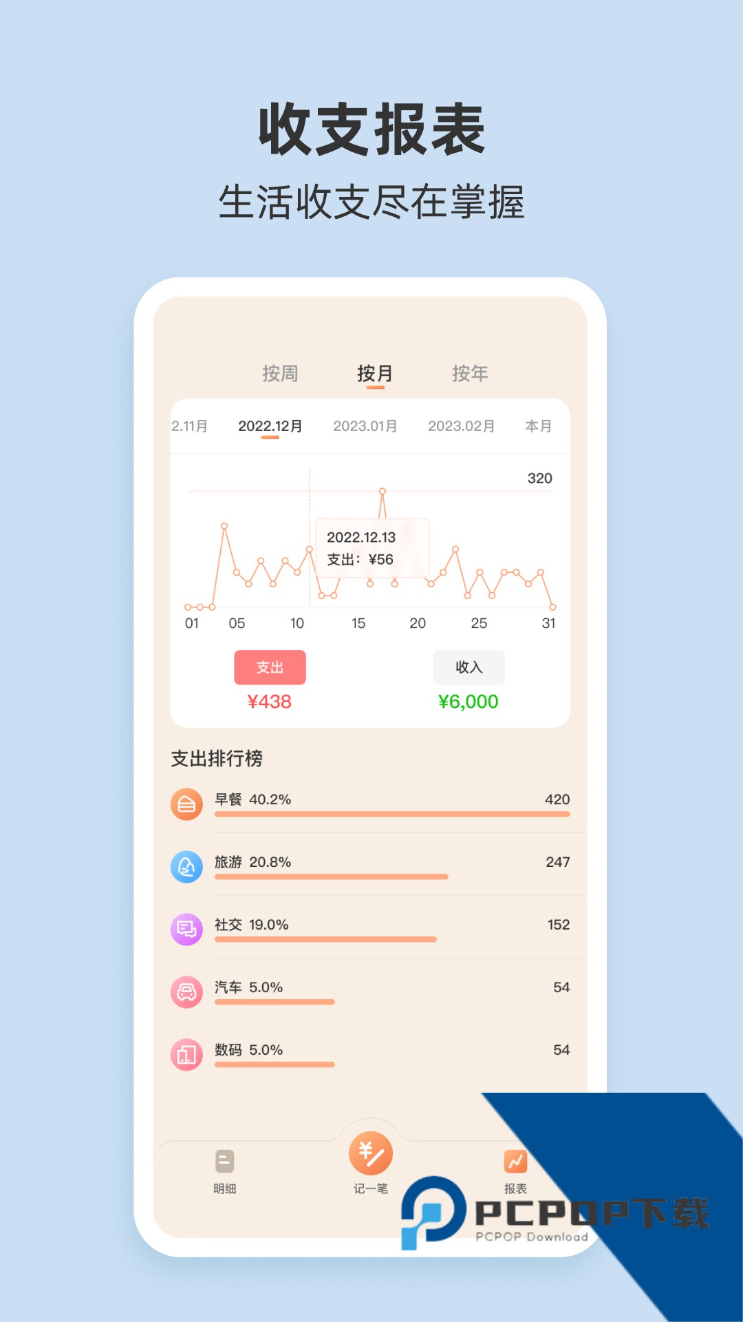支出记账本免费版应用app下载 v2.3